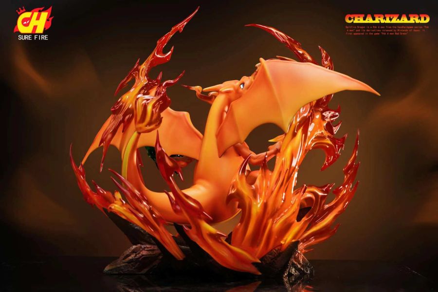 【預購】寶可夢 系列雕像第一彈 噴火龍 X SURE FIRE超火 玩驛丨Toy station, GK雕像預購, GK雕像代購, GK雕像現貨, GK雕像修復, 咒術, 咒術迴戰, SCC玩具屋, 玩具給庫, NBA, 瘋公仔, 訂製雕像,模型,伯公仔,gk,玩驛,火影,夜風本舖,海賊,死神,航海王,獵人,阿拉蕾,七大罪,七龍珠,寶可夢,神奇寶貝,哥吉拉,宮崎駿,迪士尼,灌籃高手,鬼滅之刃,一拳超人,蠟筆小新,咒術,鏈鋸人,進擊的巨人,乙骨,我英
