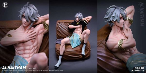 〖售罄展示追加請私訊客服@toystationtw〗原神 ghs觀鳥系列第五彈-居家的艾爾海森（可脫） X GHOST工作室 #動漫#模型#玩具#gk#玩驛#火影#手辦#海賊#死神#航海王#獵人#阿拉蕾#七大罪#七龍珠#寶可夢#神奇寶貝#哥吉拉#宮崎駿#迪士尼#灌籃高手#鬼滅之日刃#一拳超人#蠟筆小新#咒術#鏈鋸人#進擊的巨人#妖精尾巴#我的英雄學院#我英#鋼鍊#鋼之煉金術師#新世紀福音戰士#EVA#間諜家家酒#Re0#漫威#dc#集美#hex#tsume#prime1#queen#tes#xm#野獸國#壽屋#數碼寶貝
