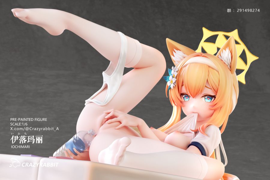 【售罄展示追加請私訊客服@toystationtw】蔚藍檔案 伊落瑪麗 X CrazyRabbit瘋兔 玩驛丨Toy station, GK雕像預購, GK雕像代購, GK雕像現貨, GK雕像修復, 咒術, 咒術迴戰, SCC玩具屋, 玩具給庫, NBA, 瘋公仔, 訂製雕像,模型,伯公仔,gk,玩驛,火影,夜風本舖,海賊,死神,航海王,獵人,阿拉蕾,七大罪,七龍珠,寶可夢,神奇寶貝,哥吉拉,宮崎駿,迪士尼,灌籃高手,鬼滅之刃,一拳超人,蠟筆小新,咒術,鏈鋸人,進擊的巨人,乙骨,我英