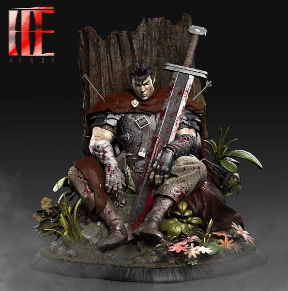 【預購】烙印勇士劍風傳說 格斯 X Héroe Collectibles 玩驛丨Toy station, GK雕像預購, GK雕像代購, GK雕像現貨, GK雕像修復, 購物網站, 自媒體選物店, SCC玩具屋, 玩具給庫, 希模型, 瘋公仔, 訂製雕像,模型,伯公仔,gk,玩驛,火影,夜風本舖,海賊,死神,航海王,獵人,阿拉蕾,七大罪,七龍珠,寶可夢,神奇寶貝,哥吉拉,宮崎駿,迪士尼,灌籃高手,鬼滅之日刃,一拳超人,蠟筆小新,咒術,鏈鋸人,進擊的巨人,妖精尾巴,我的英