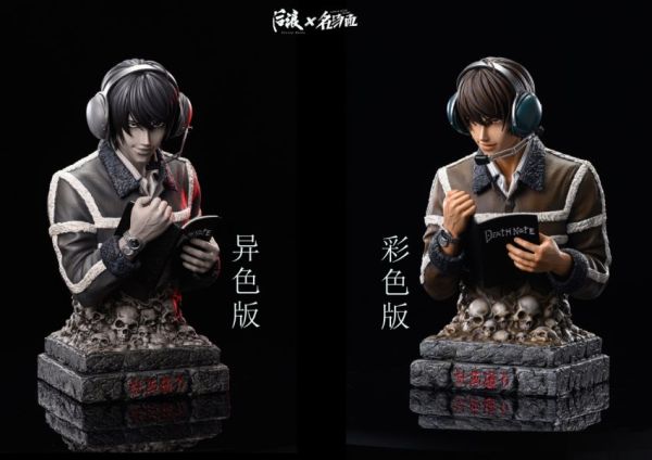 【售罄展示追加請私訊客服@toystationtw】夜神月-計畫通半身像 X 後浪&名場面Studio 動漫,模型,玩具,gk,玩驛,火影,手辦,海賊,死神,航海王,獵人,阿拉蕾,七大罪,七龍珠,寶可夢,神奇寶貝,哥吉拉,宮崎駿,迪士尼,灌籃高手,鬼滅之日刃,一拳超人,蠟筆小新,咒術,鏈鋸人,進擊的巨人,妖精尾巴,我的英雄學院,我英,鋼鍊,鋼之煉金術師,新世紀福音戰士,EVA,間諜家家酒,Re0,漫威,dc,集美#hex#tsume#prime1#queen#tes#xm#野獸國#壽屋#數碼寶貝