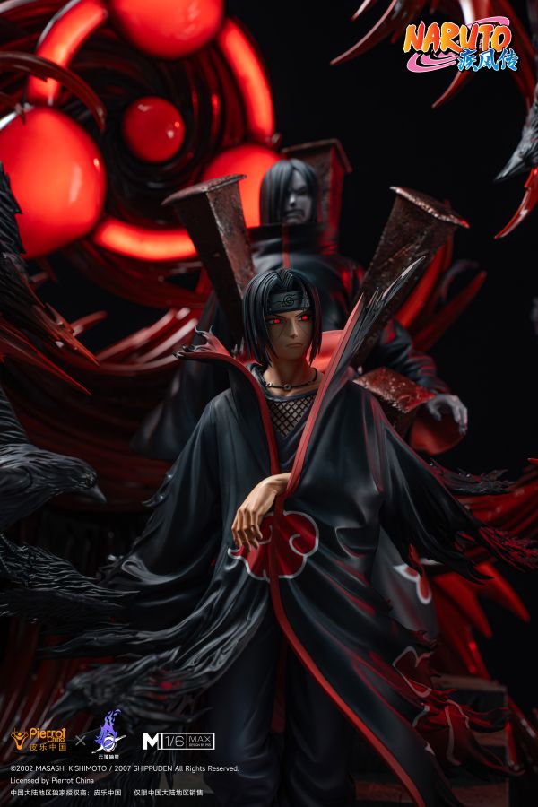 【預購】《火影忍者疾風傳》曉組織 宇智波鼬 雕像 X 雲頂摘星工作室＆皮樂中國 正版授權 玩驛丨Toy station, GK雕像預購, GK雕像代購, GK雕像現貨, GK雕像修復, 咒術, 咒術迴戰, SCC玩具屋, 玩具給庫, NBA, 瘋公仔, 訂製雕像,模型,伯公仔,gk,玩驛,火影,夜風本舖,海賊,死神,航海王,獵人,阿拉蕾,七大罪,七龍珠,寶可夢,神奇寶貝,哥吉拉,宮崎駿,迪士尼,灌籃高手,鬼滅之刃,一拳超人,蠟筆小新,咒術,鏈鋸人,進擊的巨人,乙骨,我英
