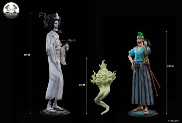 【售罄展示追加請私訊客服@toystationtw】海賊王 和之國草帽團 布魯克 & 騙人布 X Clone克隆人 玩驛丨Toy station, GK雕像預購, GK雕像代購, GK雕像現貨, GK雕像修復, 咒術, 咒術迴戰, SCC玩具屋, 玩具給庫, 希模型, 瘋公仔, 訂製雕像,模型,伯公仔,gk,玩驛,火影,夜風本舖,海賊,死神,航海王,獵人,阿拉蕾,七大罪,七龍珠,寶可夢,神奇寶貝,哥吉拉,宮崎駿,迪士尼,灌籃高手,鬼滅之日刃,一拳超人,蠟筆小新,咒術,鏈鋸人,進擊的巨人,乙骨,我英