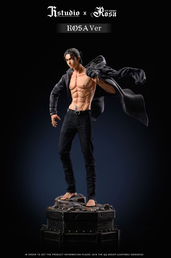 【售罄展示追加請私訊客服@toystationtw】進擊的巨人 全員 A PROJECT NO:1 艾倫耶格爾 X  JR Studio & Rosa Studio 動漫,模型,玩具,gk,玩驛,火影,手辦,海賊,死神,航海王,獵人,阿拉蕾,七大罪,七龍珠,寶可夢,神奇寶貝,哥吉拉,宮崎駿,迪士尼,灌籃高手,鬼滅之日刃,一拳超人,蠟筆小新,咒術,鏈鋸人,進擊的巨人,妖精尾巴,我的英雄學院,我英,鋼鍊,鋼之煉金術師,新世紀福音戰士,EVA,間諜家家酒,Re0,漫威,dc,集美#hex#tsume#prime1#queen#tes#xm#野獸國#壽屋#數碼寶貝