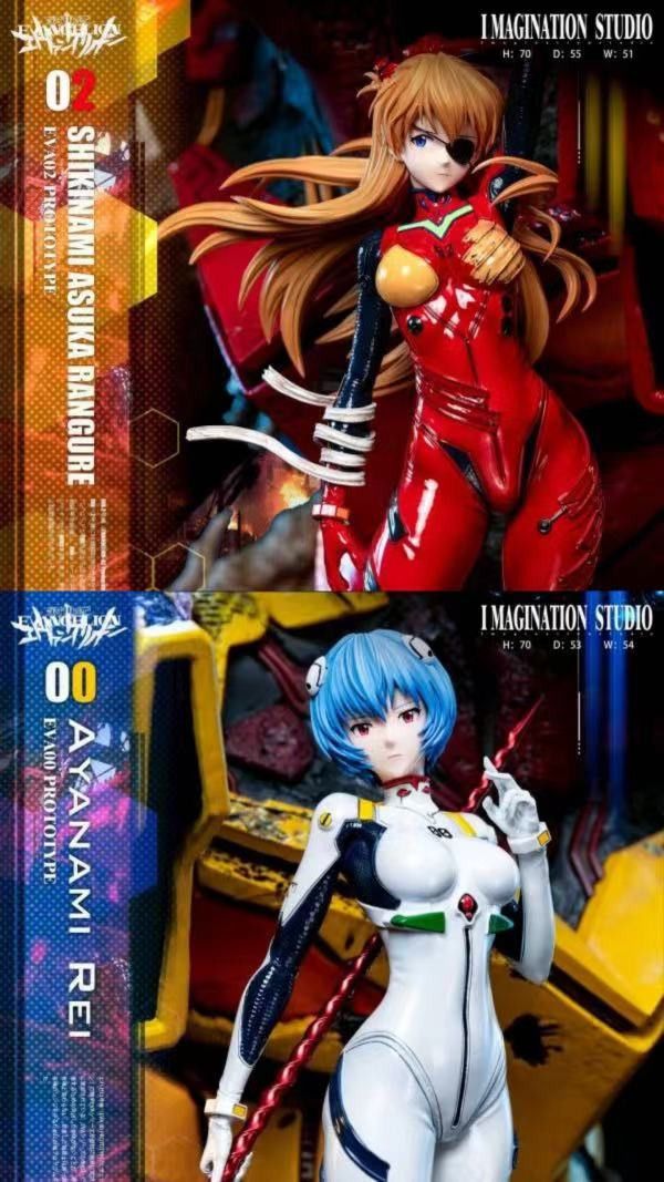 【預購】Eva新世紀福音戰士 劇場版 週年聯合款 明日香&綾波零 X Imagination(YY) 玩驛丨Toy station, GK雕像預購, GK雕像代購, GK雕像現貨, GK雕像修復, 咒術, 咒術迴戰, SCC玩具屋, 玩具給庫, NBA, 瘋公仔, 訂製雕像,模型,伯公仔,gk,玩驛,火影,夜風本舖,海賊,死神,航海王,獵人,阿拉蕾,七大罪,七龍珠,寶可夢,神奇寶貝,哥吉拉,宮崎駿,迪士尼,灌籃高手,鬼滅之刃,一拳超人,蠟筆小新,咒術,鏈鋸人,進擊的巨人,乙骨,我英