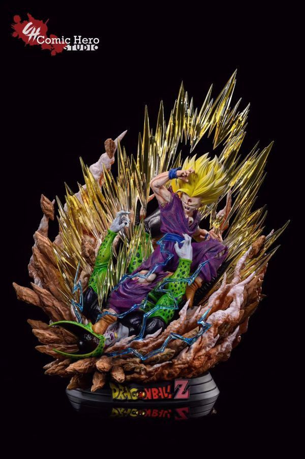 【售罄展示追加請私訊客服@toystationtw】七龍珠《悟飯vs沙魯》X Comic Hero/漫英工作室周年款 #動漫#模型#玩具#gk#玩驛#火影#手辦#海賊#死神#航海王#獵人#阿拉蕾#七大罪#七龍珠#寶可夢#神奇寶貝#哥吉拉#宮崎駿#迪士尼#灌籃高手#鬼滅之日刃#一拳超人#蠟筆小新#咒術#鏈鋸人#進擊的巨人#妖精尾巴#我的英雄學院#我英#鋼鍊#鋼之煉金術師#新世紀福音戰士#EVA#間諜家家酒#Re0#漫威#dc#集美#hex#tsume#prime1#queen#tes#xm#野獸國#壽屋#數碼寶貝