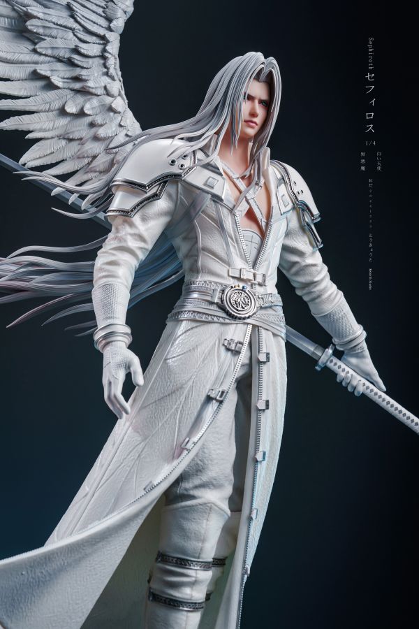 【售罄展示追加請私訊客服@toystationtw】Final Fantasy VII 私人訂制Sephiroth 惡魔與天使 賽菲羅斯 X Rebirth-Studio 玩驛丨Toy station, GK雕像預購, GK雕像代購, GK雕像現貨, GK雕像修復, 咒術, 咒術迴戰, SCC玩具屋, 玩具給庫, NBA, 瘋公仔, 訂製雕像,模型,伯公仔,gk,玩驛,火影,夜風本舖,海賊,死神,航海王,獵人,阿拉蕾,七大罪,七龍珠,寶可夢,神奇寶貝,哥吉拉,宮崎駿,迪士尼,灌籃高手,鬼滅之刃,一拳超人,蠟筆小新,咒術,鏈鋸人,進擊的巨人,乙骨,我英