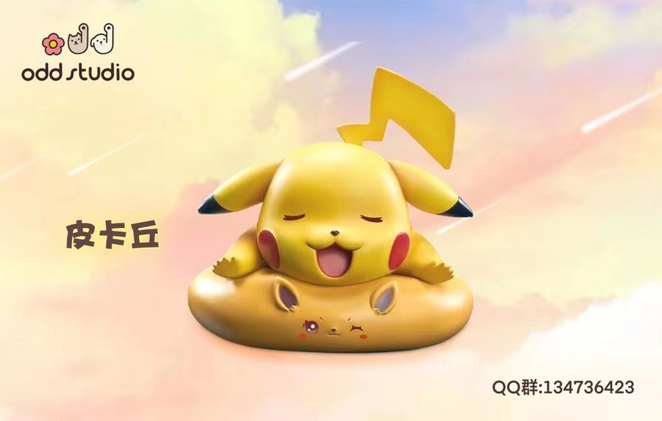 【售罄展示追加請私訊客服@toystationtw】寶可夢 003墊子系列—伊布，004墊子系列—皮卡丘 X odd工作室 動漫,模型,玩具,gk,玩驛,火影,手辦,海賊,死神,航海王,獵人,阿拉蕾,七大罪,七龍珠,寶可夢,神奇寶貝,哥吉拉,宮崎駿,迪士尼,灌籃高手,鬼滅之日刃,一拳超人,蠟筆小新,咒術,鏈鋸人,進擊的巨人,妖精尾巴,我的英雄學院,我英,鋼鍊,鋼之煉金術師,新世紀福音戰士,EVA,間諜家家酒,Re0,漫威,dc,集美#hex#tsume#prime1#queen#tes#xm#野獸國#壽屋#數碼寶貝