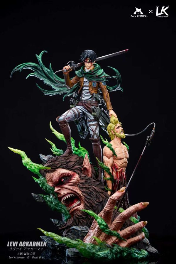 【預購】進擊的巨人 兵長-里維 X BK+LK-Studio 玩驛丨Toy station, GK雕像預購, GK雕像代購, GK雕像現貨, GK雕像修復, 咒術, 咒術迴戰, SCC玩具屋, 玩具給庫, NBA, 瘋公仔, 訂製雕像,模型,伯公仔,gk,玩驛,火影,夜風本舖,海賊,死神,航海王,獵人,阿拉蕾,七大罪,七龍珠,寶可夢,神奇寶貝,哥吉拉,宮崎駿,迪士尼,灌籃高手,鬼滅之刃,一拳超人,蠟筆小新,咒術,鏈鋸人,進擊的巨人,乙骨,我英