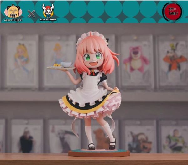 【售罄展示追加請私訊客服@toystationtw】間諜家家酒 阿尼亞系列第一彈  女仆阿尼亞 X AOA ＆ZOR-Studios 玩驛丨Toy station, GK雕像預購, GK雕像代購, GK雕像現貨, GK雕像修復, 咒術, 咒術迴戰, SCC玩具屋, 玩具給庫, NBA, 瘋公仔, 訂製雕像,模型,伯公仔,gk,玩驛,火影,夜風本舖,海賊,死神,航海王,獵人,阿拉蕾,七大罪,七龍珠,寶可夢,神奇寶貝,哥吉拉,宮崎駿,迪士尼,灌籃高手,鬼滅之刃,一拳超人,蠟筆小新,咒術,鏈鋸人,進擊的巨人,乙骨,我英