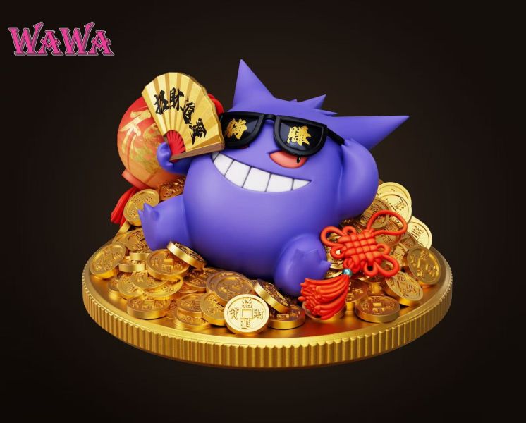 【預購】寶可夢 招財耿鬼 X WAWA-Studio 玩驛丨Toy station, GK雕像預購, GK雕像代購, GK雕像現貨, GK雕像修復, 咒術, 咒術迴戰, SCC玩具屋, 玩具給庫, NBA, 瘋公仔, 訂製雕像,模型,伯公仔,gk,玩驛,火影,夜風本舖,海賊,死神,航海王,獵人,阿拉蕾,七大罪,七龍珠,寶可夢,神奇寶貝,哥吉拉,宮崎駿,迪士尼,灌籃高手,鬼滅之刃,一拳超人,蠟筆小新,咒術,鏈鋸人,進擊的巨人,乙骨,我英