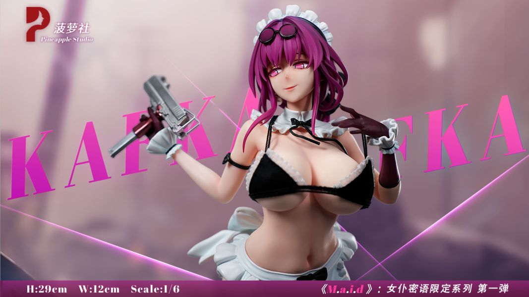 【售罄展示追加請私訊客服@toystationtw】崩壞星穹鐵道 女僕密語限定系列第一彈 卡芙卡 X Pineapple菠蘿社 玩驛丨Toy station, GK雕像預購, GK雕像代購, GK雕像現貨, GK雕像修復, 咒術, 咒術迴戰, SCC玩具屋, 玩具給庫, NBA, 瘋公仔, 訂製雕像,模型,伯公仔,gk,玩驛,火影,夜風本舖,海賊,死神,航海王,獵人,阿拉蕾,七大罪,七龍珠,寶可夢,神奇寶貝,哥吉拉,宮崎駿,迪士尼,灌籃高手,鬼滅之刃,一拳超人,蠟筆小新,咒術,鏈鋸人,進擊的巨人,乙骨,我英