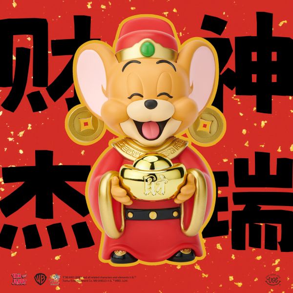 【售罄展示追加請私訊客服@toystationtw】湯姆貓與傑利鼠 財神傑利鼠 X VGT 正版授權 玩驛丨Toy station, GK雕像預購, GK雕像代購, GK雕像現貨, GK雕像修復, 咒術, 咒術迴戰, SCC玩具屋, 玩具給庫, NBA, 瘋公仔, 訂製雕像,模型,伯公仔,gk,玩驛,火影,夜風本舖,海賊,死神,航海王,獵人,阿拉蕾,七大罪,七龍珠,寶可夢,神奇寶貝,哥吉拉,宮崎駿,迪士尼,灌籃高手,鬼滅之刃,一拳超人,蠟筆小新,咒術,鏈鋸人,進擊的巨人,乙骨,我英