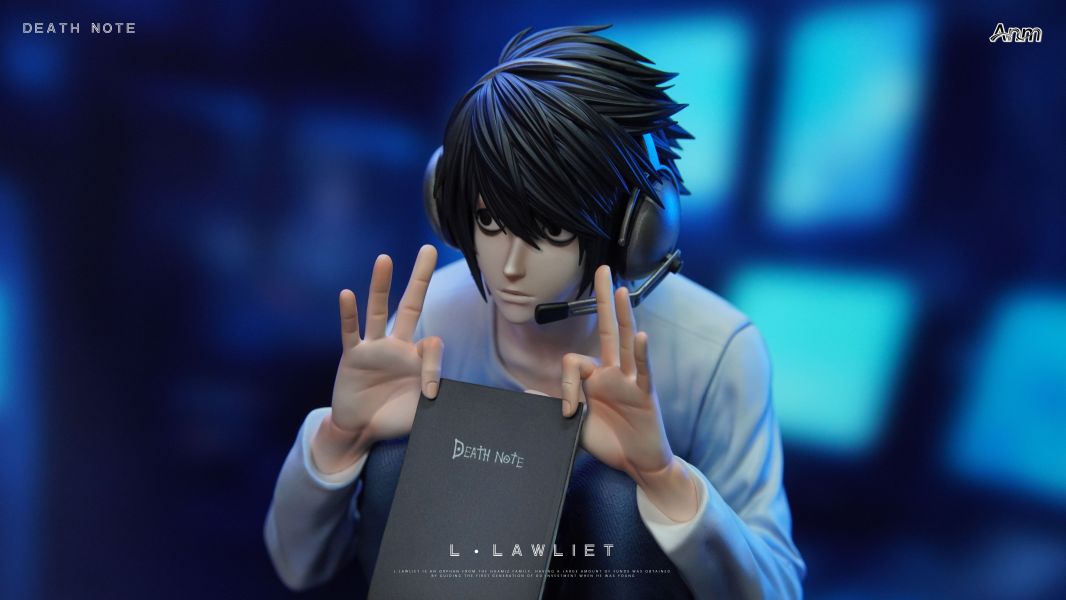 【預購】死亡筆記本 人物共鳴系列第一彈 L X Anm-Studio 玩驛丨Toy station, GK雕像預購, GK雕像代購, GK雕像現貨, GK雕像修復, 咒術, 咒術迴戰, SCC玩具屋, 玩具給庫, NBA, 瘋公仔, 訂製雕像,模型,伯公仔,gk,玩驛,火影,夜風本舖,海賊,死神,航海王,獵人,阿拉蕾,七大罪,七龍珠,寶可夢,神奇寶貝,哥吉拉,宮崎駿,迪士尼,灌籃高手,鬼滅之刃,一拳超人,蠟筆小新,咒術,鏈鋸人,進擊的巨人,乙骨,我英