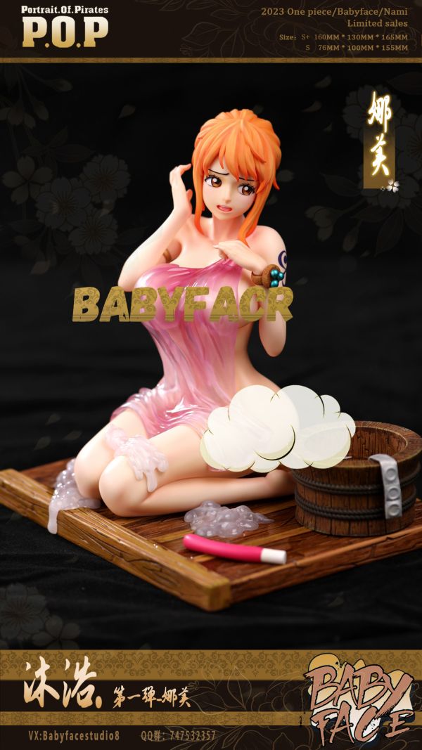 【售罄展示追加請私訊客服@toystationtw】海賊王 沐浴系列第一彈 娜美 X Babyface Studio 動漫,模型,玩具,gk,玩驛,火影,手辦,海賊,死神,航海王,獵人,阿拉蕾,七大罪,七龍珠,寶可夢,神奇寶貝,哥吉拉,宮崎駿,迪士尼,灌籃高手,鬼滅之日刃,一拳超人,蠟筆小新,咒術,鏈鋸人,進擊的巨人,妖精尾巴,我的英雄學院,我英,鋼鍊,鋼之煉金術師,新世紀福音戰士,EVA,間諜家家酒,Re0,漫威,dc,集美#hex#tsume#prime1#queen#tes#xm#野獸國#壽屋#數碼寶貝