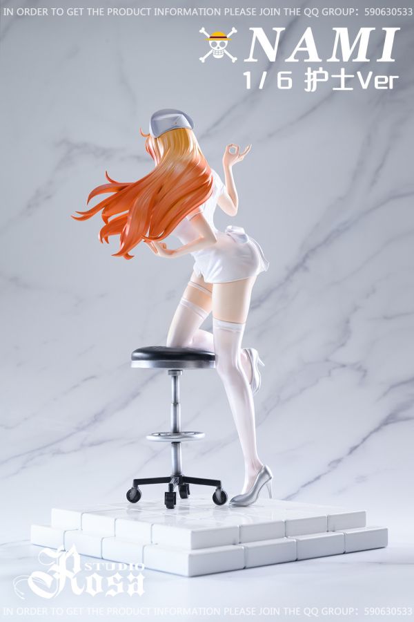 【售罄展示追加請私訊客服@toystationtw】海賊王 護士小姐姐 娜美 X Rosa Studio 動漫,模型,玩具,gk,玩驛,火影,手辦,海賊,死神,航海王,獵人,阿拉蕾,七大罪,七龍珠,寶可夢,神奇寶貝,哥吉拉,宮崎駿,迪士尼,灌籃高手,鬼滅之日刃,一拳超人,蠟筆小新,咒術,鏈鋸人,進擊的巨人,妖精尾巴,我的英雄學院,我英,鋼鍊,鋼之煉金術師,新世紀福音戰士,EVA,間諜家家酒,Re0,漫威,dc,集美#hex#tsume#prime1#queen#tes#xm#野獸國#壽屋#數碼寶貝