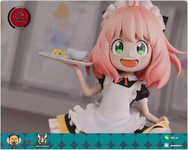 【售罄展示追加請私訊客服@toystationtw】間諜家家酒 阿尼亞系列第一彈  女仆阿尼亞 X AOA ＆ZOR-Studios 玩驛丨Toy station, GK雕像預購, GK雕像代購, GK雕像現貨, GK雕像修復, 咒術, 咒術迴戰, SCC玩具屋, 玩具給庫, NBA, 瘋公仔, 訂製雕像,模型,伯公仔,gk,玩驛,火影,夜風本舖,海賊,死神,航海王,獵人,阿拉蕾,七大罪,七龍珠,寶可夢,神奇寶貝,哥吉拉,宮崎駿,迪士尼,灌籃高手,鬼滅之刃,一拳超人,蠟筆小新,咒術,鏈鋸人,進擊的巨人,乙骨,我英