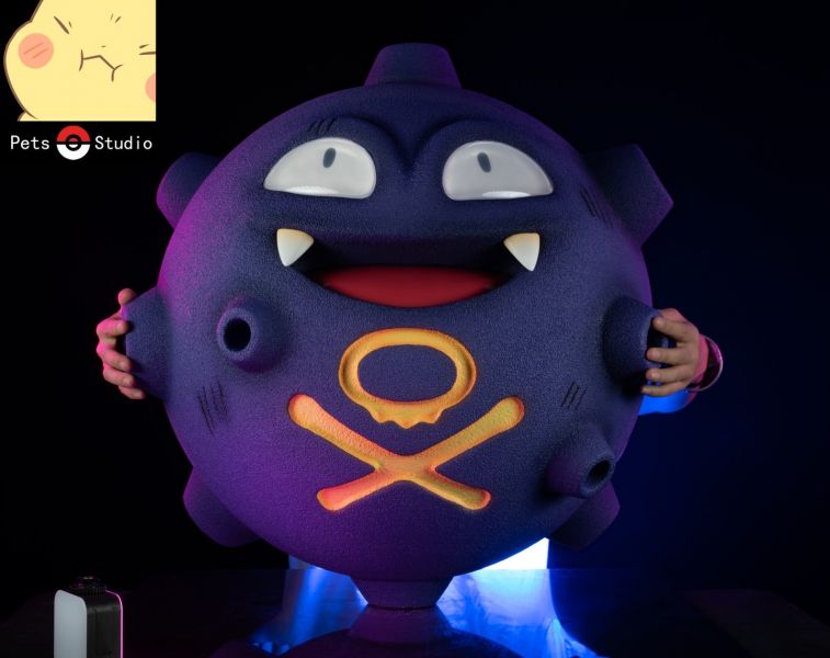 〖售鑿展示追加請私訊客服@toystationtw〗寶可夢 瓦斯彈 1/1 X Pets studio #動漫#模型#玩具#gk#玩驛#火影#手辦#海賊#死神#航海王#獵人#阿拉蕾#七大罪#七龍珠#寶可夢#神奇寶貝#哥吉拉#宮崎駿#迪士尼#灌籃高手#鬼滅之日刃#一拳超人#蠟筆小新#咒術#鏈鋸人#進擊的巨人#妖精尾巴#我的英雄學院#我英#鋼鍊#鋼之煉金術師#新世紀福音戰士#EVA#間諜家家酒#Re0#漫威#dc#集美#hex#tsume#prime1#queen#tes#xm#野獸國#壽屋#數碼寶貝