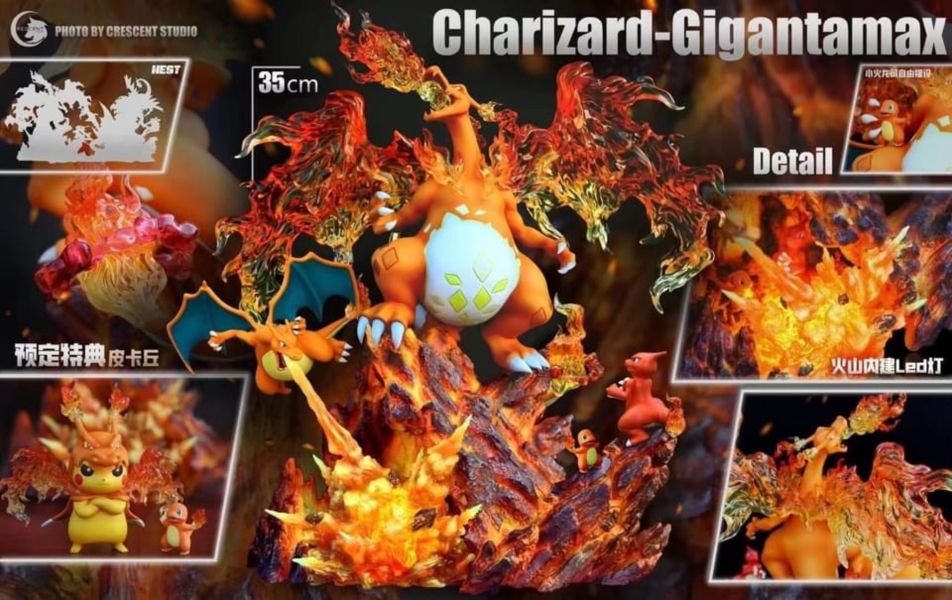【現貨秒發】寶可夢 極巨化噴火龍家族 X 新月 玩驛丨Toy station, GK雕像預購, GK雕像代購, GK雕像現貨, GK雕像修復, 咒術, 咒術迴戰, SCC玩具屋, 玩具給庫, 希模型, 瘋公仔, 訂製雕像,模型,伯公仔,gk,玩驛,火影,夜風本舖,海賊,死神,航海王,獵人,阿拉蕾,七大罪,七龍珠,寶可夢,神奇寶貝,哥吉拉,宮崎駿,迪士尼,灌籃高手,鬼滅之日刃,一拳超人,蠟筆小新,咒術,鏈鋸人,進擊的巨人,乙骨,我英