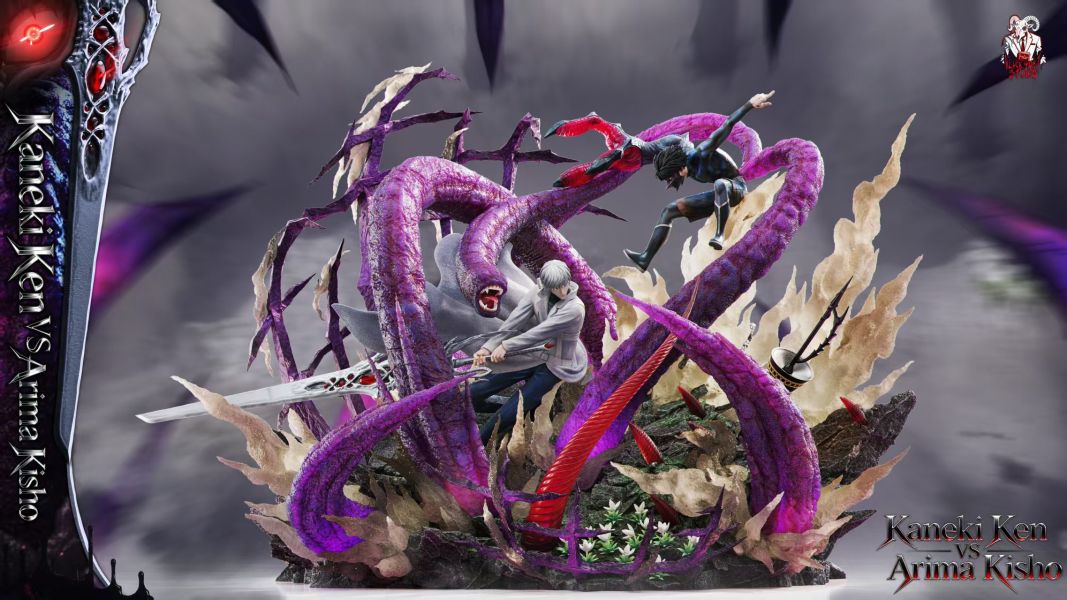 【預購】東京喰種 黑白死神對戰 金木研&有馬貴將 X Black Goat黑山羊 玩驛丨Toy station, GK雕像預購, GK雕像代購, GK雕像現貨, GK雕像修復, 咒術, 咒術迴戰, SCC玩具屋, 玩具給庫, NBA, 瘋公仔, 訂製雕像,模型,伯公仔,gk,玩驛,火影,夜風本舖,海賊,死神,航海王,獵人,阿拉蕾,七大罪,七龍珠,寶可夢,神奇寶貝,哥吉拉,宮崎駿,迪士尼,灌籃高手,鬼滅之刃,一拳超人,蠟筆小新,咒術,鏈鋸人,進擊的巨人,乙骨,我英