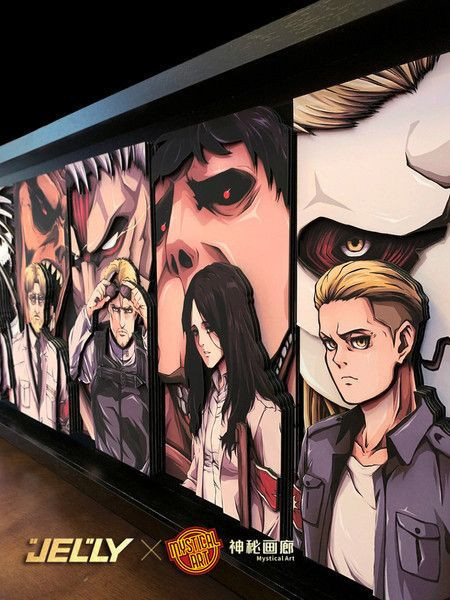 【補款】進擊的巨人 裝飾畫 九大巨人 X 神秘畫廊 動漫,模型,玩具,gk,玩驛,火影,手辦,海賊,死神,航海王,獵人,阿拉蕾,七大罪,七龍珠,寶可夢,神奇寶貝,哥吉拉,宮崎駿,迪士尼,灌籃高手,鬼滅之日刃,一拳超人,蠟筆小新,咒術,鏈鋸人,進擊的巨人,妖精尾巴,我的英雄學院,我英,鋼鍊,鋼之煉金術師,新世紀福音戰士,EVA,間諜家家酒,Re0,漫威,dc,集美#hex#tsume#prime1#queen#tes#xm#野獸國#壽屋#數碼寶貝