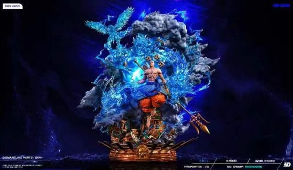 【售罄展示追加請私訊客服@toystationtw】海賊王 年度鉅作 最強雷神-艾尼路 X ZZDD 工作室 動漫,模型,玩具,gk,玩驛,火影,手辦,海賊,死神,航海王,獵人,阿拉蕾,七大罪,七龍珠,寶可夢,神奇寶貝,哥吉拉,宮崎駿,迪士尼,灌籃高手,鬼滅之日刃,一拳超人,蠟筆小新,咒術,鏈鋸人,進擊的巨人,妖精尾巴,我的英雄學院,我英,鋼鍊,鋼之煉金術師,新世紀福音戰士,EVA,間諜家家酒,Re0,漫威,dc,集美#hex#tsume#prime1#queen#tes#xm#野獸國#壽屋#數碼寶貝