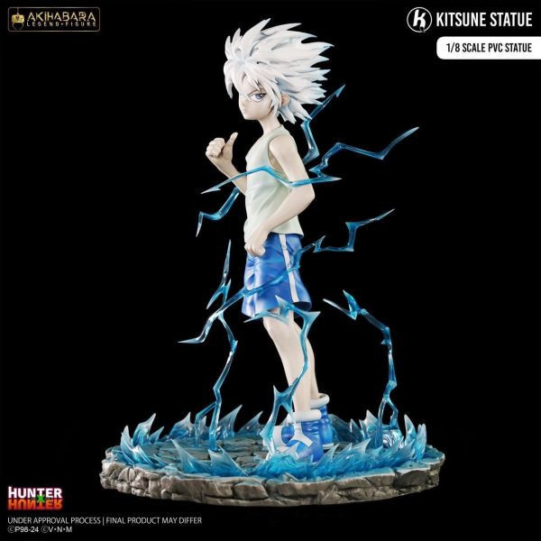 【預購】獵人 奇犽·揍敵客 X Kitsune Statue 正版授權 動漫,模型,玩具,gk,玩驛,火影,手辦,海賊,死神,航海王,獵人,阿拉蕾,七大罪,七龍珠,寶可夢,神奇寶貝,哥吉拉,宮崎駿,迪士尼,灌籃高手,鬼滅之日刃,一拳超人,蠟筆小新,咒術,鏈鋸人,進擊的巨人,妖精尾巴,我的英雄學院,我英,鋼鍊,鋼之煉金術師,新世紀福音戰士,EVA,間諜家家酒,Re0,漫威,dc,集美#hex#tsume#prime1#queen#tes#xm#野獸國#壽屋#數碼寶貝