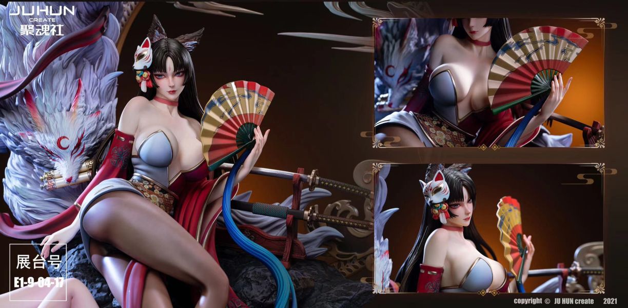 【代購】狐姬雙生花 設計師聯名款首款原創 X 聚魂社JuHunCREATE 玩驛丨Toy station, GK雕像預購, GK雕像代購, GK雕像現貨, GK雕像修復, 咒術, 咒術迴戰, SCC玩具屋, 玩具給庫, NBA, 瘋公仔, 訂製雕像,模型,伯公仔,gk,玩驛,火影,夜風本舖,海賊,死神,航海王,獵人,阿拉蕾,七大罪,七龍珠,寶可夢,神奇寶貝,哥吉拉,宮崎駿,迪士尼,灌籃高手,鬼滅之刃,一拳超人,蠟筆小新,咒術,鏈鋸人,進擊的巨人,乙骨,我英