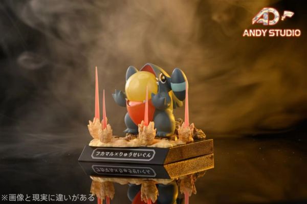 【售罄展示追加請私訊客服@toystationtw】寶可夢 技能博物館第六彈 圓陸鯊×龍星羣（可亮燈） X AD工作室 動漫,模型,玩具,gk,玩驛,火影,手辦,海賊,死神,航海王,獵人,阿拉蕾,七大罪,七龍珠,寶可夢,神奇寶貝,哥吉拉,宮崎駿,迪士尼,灌籃高手,鬼滅之日刃,一拳超人,蠟筆小新,咒術,鏈鋸人,進擊的巨人,妖精尾巴,我的英雄學院,我英,鋼鍊,鋼之煉金術師,新世紀福音戰士,EVA,間諜家家酒,Re0,漫威,dc,集美#hex#tsume#prime1#queen#tes#xm#野獸國#壽屋#數碼寶貝