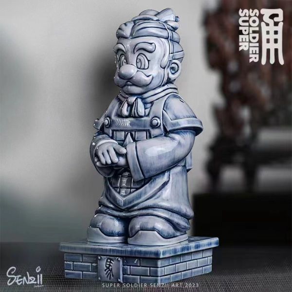 【售罄展示追加請私訊客服@toystationtw】超級瑪利歐 超級士兵 X SENZII千紙 + SUPER SILDIER 玩驛丨Toy station, GK雕像預購, GK雕像代購, GK雕像現貨, GK雕像修復, 咒術, 咒術迴戰, SCC玩具屋, 玩具給庫, NBA, 瘋公仔, 訂製雕像,模型,伯公仔,gk,玩驛,火影,夜風本舖,海賊,死神,航海王,獵人,阿拉蕾,七大罪,七龍珠,寶可夢,神奇寶貝,哥吉拉,宮崎駿,迪士尼,灌籃高手,鬼滅之刃,一拳超人,蠟筆小新,咒術,鏈鋸人,進擊的巨人,乙骨,我英