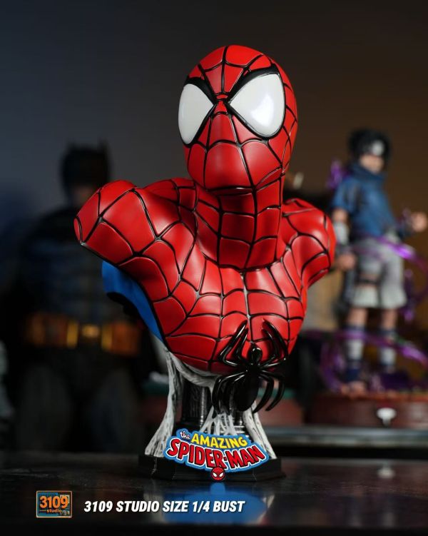 【預購】Marvel漫威 蜘蛛人半身像 X 3109工作室 玩驛丨Toy station, GK雕像預購, GK雕像代購, GK雕像現貨, GK雕像修復, 咒術, 咒術迴戰, SCC玩具屋, 玩具給庫, NBA, 瘋公仔, 訂製雕像,模型,伯公仔,gk,玩驛,火影,夜風本舖,海賊,死神,航海王,獵人,阿拉蕾,七大罪,七龍珠,寶可夢,神奇寶貝,哥吉拉,宮崎駿,迪士尼,灌籃高手,鬼滅之刃,一拳超人,蠟筆小新,咒術,鏈鋸人,進擊的巨人,乙骨,我英