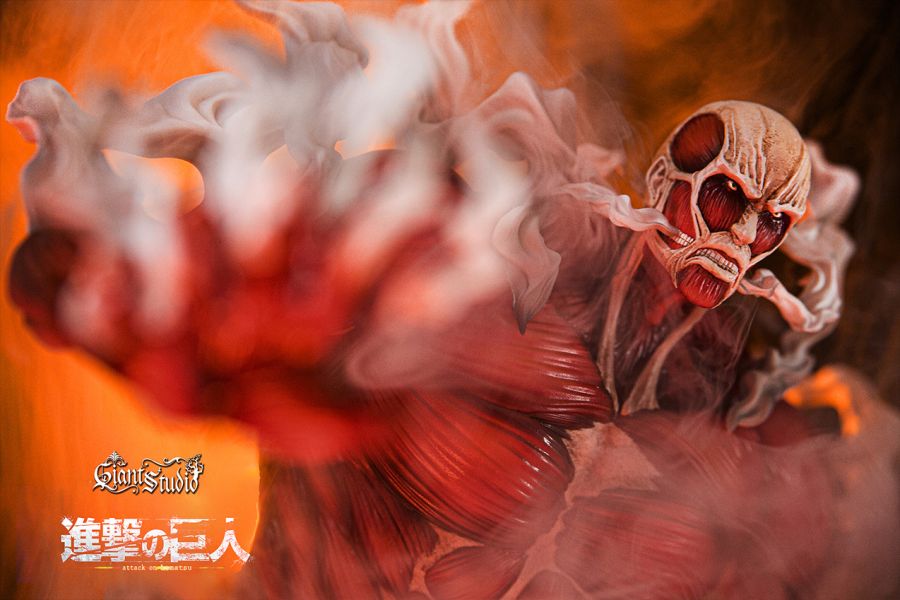【售罄展示追加請私訊客服@toystationtw】進擊的巨人 005-核爆名場面-超大巨人 X Giant Studio 玩驛丨Toy station, GK雕像預購, GK雕像代購, GK雕像現貨, GK雕像修復, 咒術, 咒術迴戰, SCC玩具屋, 玩具給庫, 希模型, 瘋公仔, 訂製雕像,模型,伯公仔,gk,玩驛,火影,夜風本舖,海賊,死神,航海王,獵人,阿拉蕾,七大罪,七龍珠,寶可夢,神奇寶貝,哥吉拉,宮崎駿,迪士尼,灌籃高手,鬼滅之日刃,一拳超人,蠟筆小新,咒術,鏈鋸人,進擊的巨人,乙骨,我英