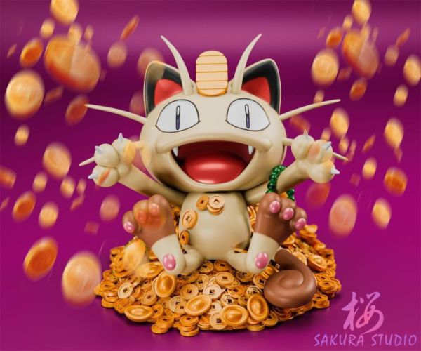 【售罄展示追加請私訊客服@toystationtw】寶可夢 睡着來錢第三彈-天降財神喵喵 X 櫻工作室SAKURA Studio 玩驛丨Toy station, GK雕像預購, GK雕像代購, GK雕像現貨, GK雕像修復, 咒術, 咒術迴戰, SCC玩具屋, 玩具給庫, NBA, 瘋公仔, 訂製雕像,模型,伯公仔,gk,玩驛,火影,夜風本舖,海賊,死神,航海王,獵人,阿拉蕾,七大罪,七龍珠,寶可夢,神奇寶貝,哥吉拉,宮崎駿,迪士尼,灌籃高手,鬼滅之刃,一拳超人,蠟筆小新,咒術,鏈鋸人,進擊的巨人,乙骨,我英