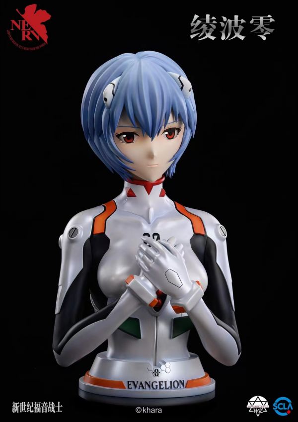 【售罄展示追加請私訊客服@toystationtw】新世紀福音戰士 綾波零 1/1半身像 X 正版授權 #動漫#模型#玩具#gk#玩驛#火影#手辦#海賊#死神#航海王#獵人#阿拉蕾#七大罪#七龍珠#寶可夢#神奇寶貝#哥吉拉#宮崎駿#迪士尼#灌籃高手#鬼滅之日刃#一拳超人#蠟筆小新#咒術#鏈鋸人#進擊的巨人#妖精尾巴#我的英雄學院#我英#鋼鍊#鋼之煉金術師#新世紀福音戰士#EVA#間諜家家酒#Re0#漫威#dc#集美#hex#tsume#prime1#queen#tes#xm#野獸國#壽屋#數碼寶貝