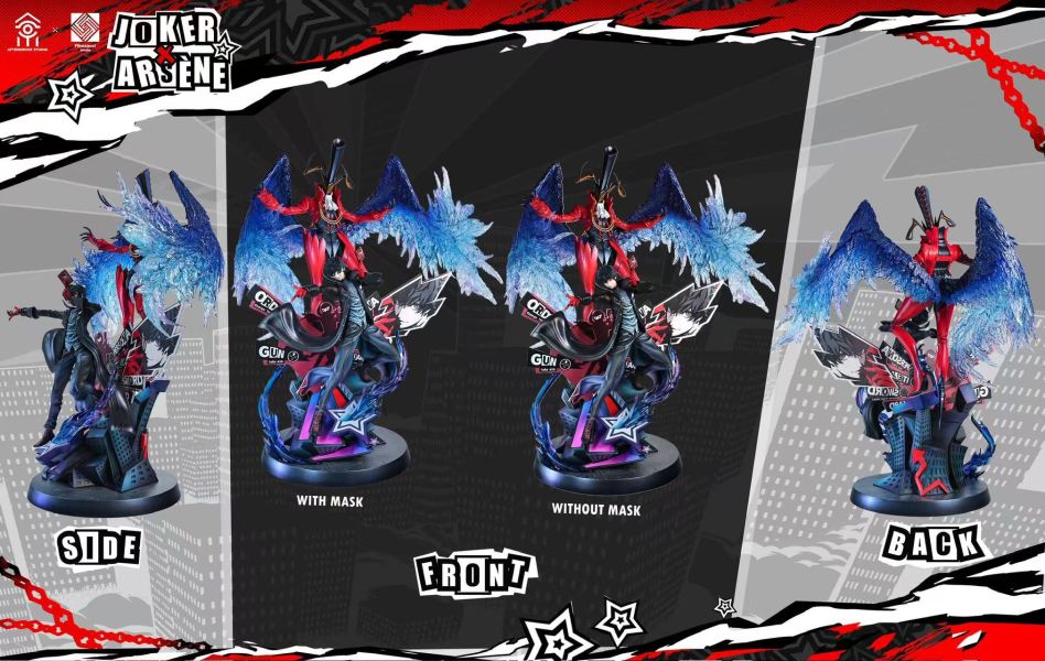 【預購】女神異聞錄 P5R-雨宮蓮Joker&亞森ArsèneＸ余震Aftershock Studio＆婓波Fibonacci Studio 玩驛丨Toy station, GK雕像預購, GK雕像代購, GK雕像現貨, GK雕像修復, 咒術, 咒術迴戰, SCC玩具屋, 玩具給庫, NBA, 瘋公仔, 訂製雕像,模型,伯公仔,gk,玩驛,火影,夜風本舖,海賊,死神,航海王,獵人,阿拉蕾,七大罪,七龍珠,寶可夢,神奇寶貝,哥吉拉,宮崎駿,迪士尼,灌籃高手,鬼滅之刃,一拳超人,蠟筆小新,咒術,鏈鋸人,進擊的巨人,乙骨,我英