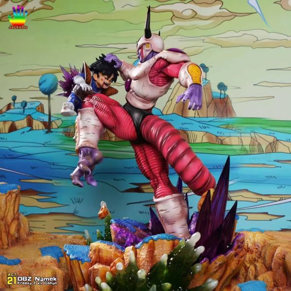 【售罄展示追加請私訊客服@toystationtw】七龍珠 那美克星篇 共鳴系列GK雕像 第七彈 弗利薩2vs悟飯 X JacksDo #動漫#模型#玩具#gk#玩驛#火影#手辦#海賊#死神#航海王#獵人#阿拉蕾#七大罪#七龍珠#寶可夢#神奇寶貝#哥吉拉#宮崎駿#迪士尼#灌籃高手#鬼滅之日刃#一拳超人#蠟筆小新#咒術#鏈鋸人#進擊的巨人#妖精尾巴#我的英雄學院#我英#鋼鍊#鋼之煉金術師#新世紀福音戰士#EVA#間諜家家酒#Re0#漫威#dc#集美#hex#tsume#prime1#queen#tes#xm#野獸國#壽屋#數碼寶貝