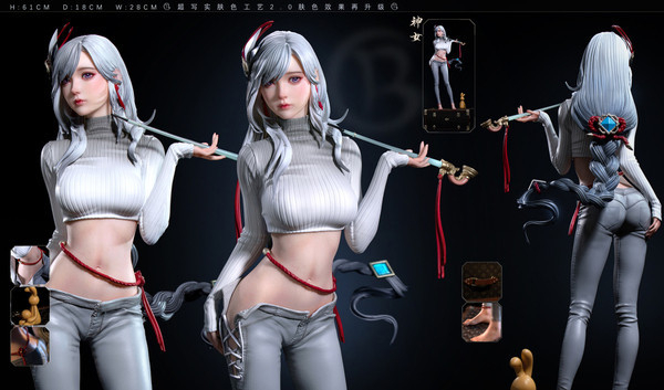 【售罄展示追加請私訊客服@toystationtw】原神 (雙版本) 申鶴 X BARCODE 玩驛丨Toy station, GK雕像預購, GK雕像代購, GK雕像現貨, GK雕像修復, 咒術, 咒術迴戰, SCC玩具屋, 玩具給庫, 希模型, 瘋公仔, 訂製雕像,模型,伯公仔,gk,玩驛,火影,夜風本舖,海賊,死神,航海王,獵人,阿拉蕾,七大罪,七龍珠,寶可夢,神奇寶貝,哥吉拉,宮崎駿,迪士尼,灌籃高手,鬼滅之日刃,一拳超人,蠟筆小新,咒術,鏈鋸人,進擊的巨人,乙骨,我英