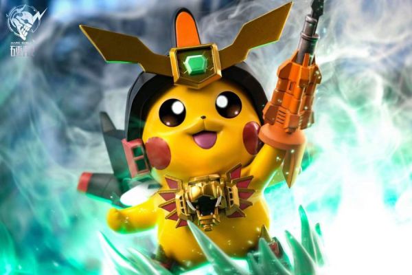 【售罄展示追加請私訊客服@toystationtw】寶可夢 皮卡丘cos超級機器人大戰系列 皮卡丘cos勇者王3G 勇者王我王凱牙  X 硬殼 玩驛丨Toy station, GK雕像預購, GK雕像代購, GK雕像現貨, GK雕像修復, 咒術, 咒術迴戰, SCC玩具屋, 玩具給庫, NBA, 瘋公仔, 訂製雕像,模型,伯公仔,gk,玩驛,火影,夜風本舖,海賊,死神,航海王,獵人,阿拉蕾,七大罪,七龍珠,寶可夢,神奇寶貝,哥吉拉,宮崎駿,迪士尼,灌籃高手,鬼滅之刃,一拳超人,蠟筆小新,咒術,鏈鋸人,進擊的巨人,乙骨,我英