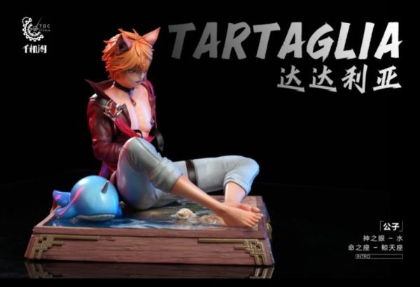 【售罄展示追加請私訊客服@toystationtw】原神 公子（Tartaglia 達達利亞）X 千機閣工作室 動漫,模型,玩具,gk,玩驛,火影,手辦,海賊,死神,航海王,獵人,阿拉蕾,七大罪,七龍珠,寶可夢,神奇寶貝,哥吉拉,宮崎駿,迪士尼,灌籃高手,鬼滅之日刃,一拳超人,蠟筆小新,咒術,鏈鋸人,進擊的巨人,妖精尾巴,我的英雄學院,我英,鋼鍊,鋼之煉金術師,新世紀福音戰士,EVA,間諜家家酒,Re0,漫威,dc,集美#hex#tsume#prime1#queen#tes#xm#野獸國#壽屋#數碼寶貝