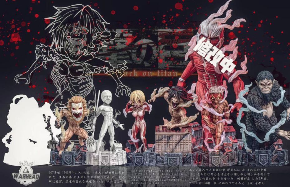 【售罄展示追加請私訊客服@toystationtw】進擊的巨人 第七彈 獸之巨人 吉克 X Warhead 動漫,模型,玩具,gk,玩驛,火影,手辦,海賊,死神,航海王,獵人,阿拉蕾,七大罪,七龍珠,寶可夢,神奇寶貝,哥吉拉,宮崎駿,迪士尼,灌籃高手,鬼滅之日刃,一拳超人,蠟筆小新,咒術,鏈鋸人,進擊的巨人,妖精尾巴,我的英雄學院,我英,鋼鍊,鋼之煉金術師,新世紀福音戰士,EVA,間諜家家酒,Re0,漫威,dc,集美#hex#tsume#prime1#queen#tes#xm#野獸國#壽屋#數碼寶貝