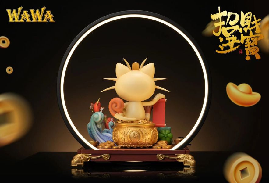 【售罄展示追加請私訊客服@toystationtw】寶可夢 招財系列 招財貓喵喵 X WAWA-Studio 玩驛丨Toy station, GK雕像預購, GK雕像代購, GK雕像現貨, GK雕像修復, 咒術, 咒術迴戰, SCC玩具屋, 玩具給庫, NBA, 瘋公仔, 訂製雕像,模型,伯公仔,gk,玩驛,火影,夜風本舖,海賊,死神,航海王,獵人,阿拉蕾,七大罪,七龍珠,寶可夢,神奇寶貝,哥吉拉,宮崎駿,迪士尼,灌籃高手,鬼滅之刃,一拳超人,蠟筆小新,咒術,鏈鋸人,進擊的巨人,乙骨,我英