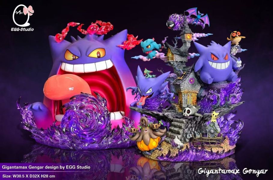 【現貨秒發】寶可夢 鬼系幽靈屋 耿鬼 X EGG阿蛋小作坊 玩驛丨Toy station, GK雕像預購, GK雕像代購, GK雕像現貨, GK雕像修復, 咒術, 咒術迴戰, SCC玩具屋, 玩具給庫, NBA, 瘋公仔, 訂製雕像,模型,伯公仔,gk,玩驛,火影,夜風本舖,海賊,死神,航海王,獵人,阿拉蕾,七大罪,七龍珠,寶可夢,神奇寶貝,哥吉拉,宮崎駿,迪士尼,灌籃高手,鬼滅之刃,一拳超人,蠟筆小新,咒術,鏈鋸人,進擊的巨人,乙骨,我英