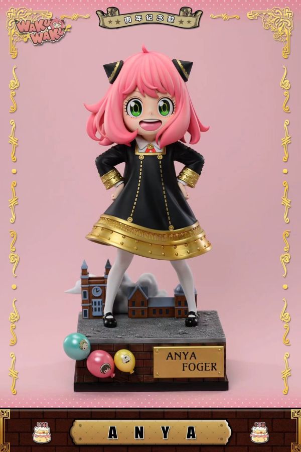 【售罄展示追加請私訊客服@toystationtw】間諜家家酒 一周年限定 安妮亞 X wakuwaku 動漫,模型,玩具,gk,玩驛,火影,手辦,海賊,死神,航海王,獵人,阿拉蕾,七大罪,七龍珠,寶可夢,神奇寶貝,哥吉拉,宮崎駿,迪士尼,灌籃高手,鬼滅之日刃,一拳超人,蠟筆小新,咒術,鏈鋸人,進擊的巨人,妖精尾巴,我的英雄學院,我英,鋼鍊,鋼之煉金術師,新世紀福音戰士,EVA,間諜家家酒,Re0,漫威,dc,集美#hex#tsume#prime1#queen#tes#xm#野獸國#壽屋#數碼寶貝