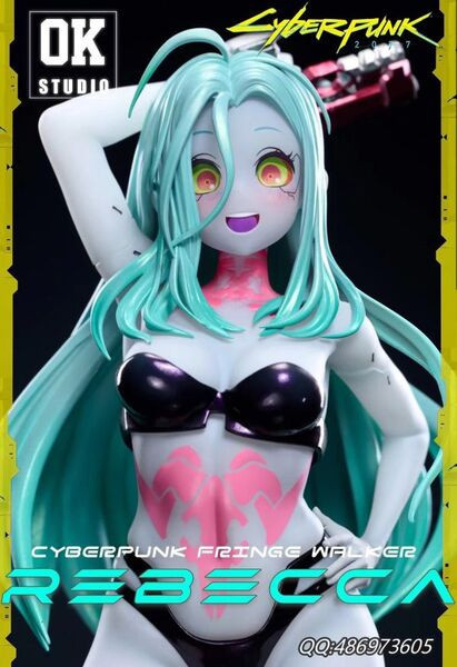 【售罄展示追加請私訊客服@toystationtw】電馭叛客 邊緣行者 瑞貝卡 X OK 動漫,模型,玩具,gk,玩驛,火影,手辦,海賊,死神,航海王,獵人,阿拉蕾,七大罪,七龍珠,寶可夢,神奇寶貝,哥吉拉,宮崎駿,迪士尼,灌籃高手,鬼滅之日刃,一拳超人,蠟筆小新,咒術,鏈鋸人,進擊的巨人,妖精尾巴,我的英雄學院,我英,鋼鍊,鋼之煉金術師,新世紀福音戰士,EVA,間諜家家酒,Re0,漫威,dc,集美#hex#tsume#prime1#queen#tes#xm#野獸國#壽屋#數碼寶貝