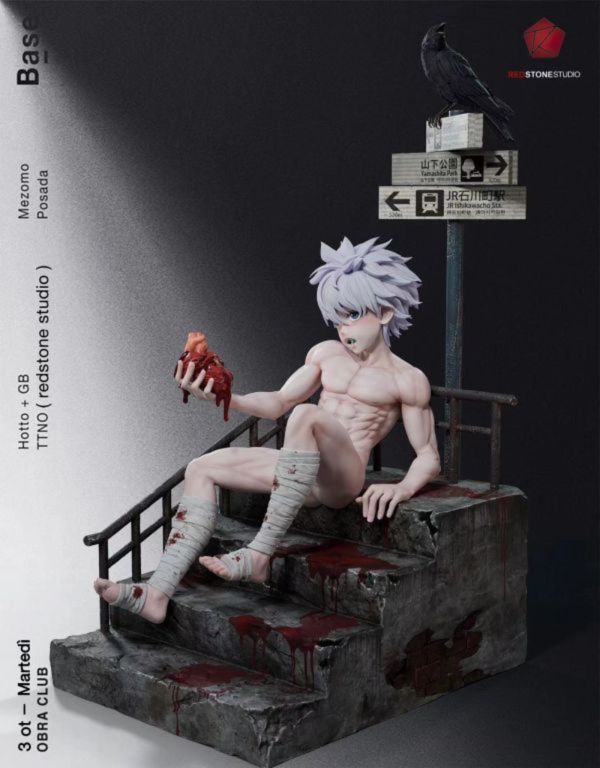 【售罄展示追加請私訊客服@toystationtw】獵人 工作室周年限定 奇犽·揍敵客 X 紅石 動漫,模型,玩具,gk,玩驛,火影,手辦,海賊,死神,航海王,獵人,阿拉蕾,七大罪,七龍珠,寶可夢,神奇寶貝,哥吉拉,宮崎駿,迪士尼,灌籃高手,鬼滅之日刃,一拳超人,蠟筆小新,咒術,鏈鋸人,進擊的巨人,妖精尾巴,我的英雄學院,我英,鋼鍊,鋼之煉金術師,新世紀福音戰士,EVA,間諜家家酒,Re0,漫威,dc,集美#hex#tsume#prime1#queen#tes#xm#野獸國#壽屋#數碼寶貝