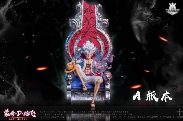 【售罄展示追加請私訊客服@toystationtw】海賊王 五皇坐姿魯夫 X Warhead #動漫#模型#玩具#gk#玩驛#火影#手辦#海賊#死神#航海王#獵人#阿拉蕾#七大罪#七龍珠#寶可夢#神奇寶貝#哥吉拉#宮崎駿#迪士尼#灌籃高手#鬼滅之日刃#一拳超人#蠟筆小新#咒術#鏈鋸人#進擊的巨人#妖精尾巴#我的英雄學院#我英#鋼鍊#鋼之煉金術師#新世紀福音戰士#EVA#間諜家家酒#Re0#漫威#dc#集美#hex#tsume#prime1#queen#tes#xm#野獸國#壽屋#數碼寶貝