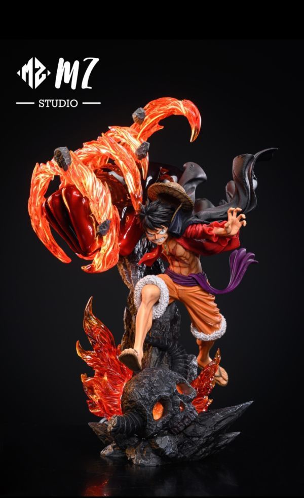 【售罄展示追加請私訊客服@toystationtw】海賊王 火焰三兄弟-業火魯夫 X MZ studio #動漫#模型#玩具#gk#玩驛#火影#手辦#海賊#死神#航海王#獵人#阿拉蕾#七大罪#七龍珠#寶可夢#神奇寶貝#哥吉拉#宮崎駿#迪士尼#灌籃高手#鬼滅之日刃#一拳超人#蠟筆小新#咒術#鏈鋸人#進擊的巨人#妖精尾巴#我的英雄學院#我英#鋼鍊#鋼之煉金術師#新世紀福音戰士#EVA#間諜家家酒#Re0#漫威#dc#集美#hex#tsume#prime1#queen#tes#xm#野獸國#壽屋#數碼寶貝