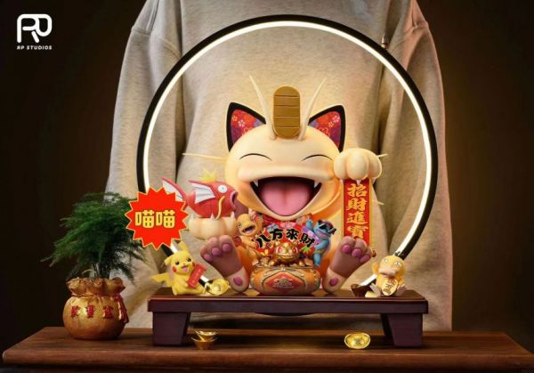 【售罄展示追加請私訊客服@toystationtw】寶可夢 招財喵喵 X RP studio #動漫#模型#玩具#gk#玩驛#火影#手辦#海賊#死神#航海王#獵人#阿拉蕾#七大罪#七龍珠#寶可夢#神奇寶貝#哥吉拉#宮崎駿#迪士尼#灌籃高手#鬼滅之日刃#一拳超人#蠟筆小新#咒術#鏈鋸人#進擊的巨人#妖精尾巴#我的英雄學院#我英#鋼鍊#鋼之煉金術師#新世紀福音戰士#EVA#間諜家家酒#Re0#漫威#dc#集美#hex#tsume#prime1#queen#tes#xm#野獸國#壽屋#數碼寶貝