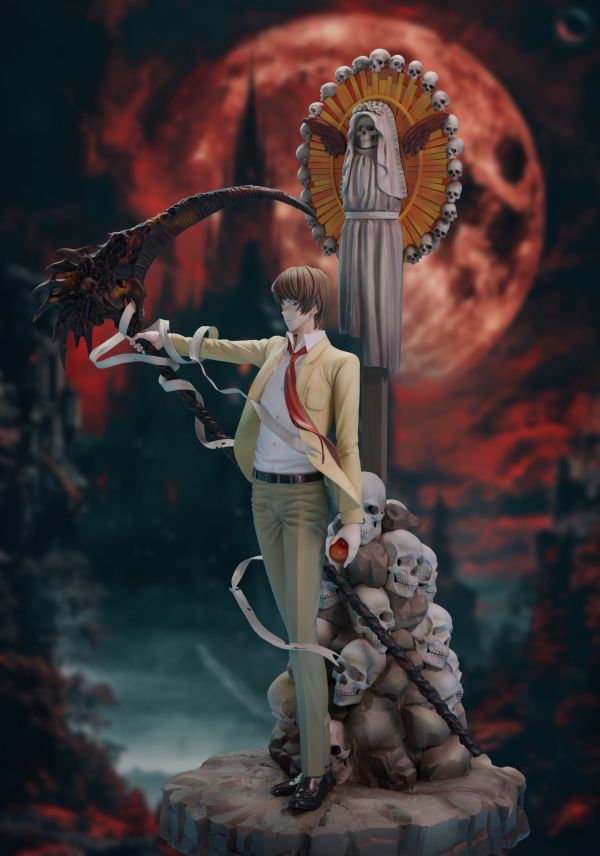 【預購】死亡筆記本 夜神月 X 潮社工作室 玩驛丨Toy station, GK雕像預購, GK雕像代購, GK雕像現貨, GK雕像修復, 咒術, 咒術迴戰, SCC玩具屋, 玩具給庫, NBA, 瘋公仔, 訂製雕像,模型,伯公仔,gk,玩驛,火影,夜風本舖,海賊,死神,航海王,獵人,阿拉蕾,七大罪,七龍珠,寶可夢,神奇寶貝,哥吉拉,宮崎駿,迪士尼,灌籃高手,鬼滅之刃,一拳超人,蠟筆小新,咒術,鏈鋸人,進擊的巨人,乙骨,我英