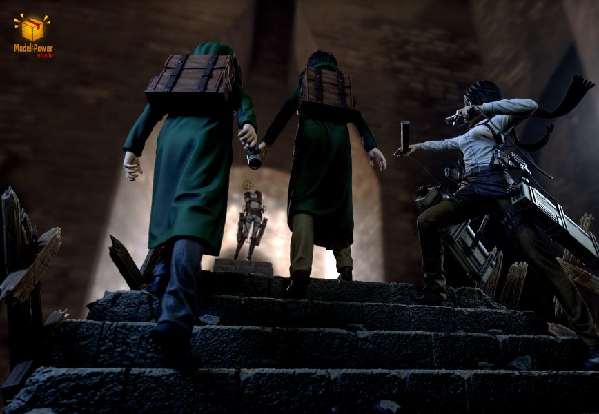 【售罄展示追加請私訊客服@toystationtw】進擊的巨人 地下室三人組 X Model Power 玩驛丨Toy station, GK雕像預購, GK雕像代購, GK雕像現貨, GK雕像修復, 咒術, 咒術迴戰, SCC玩具屋, 玩具給庫, NBA, 瘋公仔, 訂製雕像,模型,伯公仔,gk,玩驛,火影,夜風本舖,海賊,死神,航海王,獵人,阿拉蕾,七大罪,七龍珠,寶可夢,神奇寶貝,哥吉拉,宮崎駿,迪士尼,灌籃高手,鬼滅之刃,一拳超人,蠟筆小新,咒術,鏈鋸人,進擊的巨人,乙骨,我英